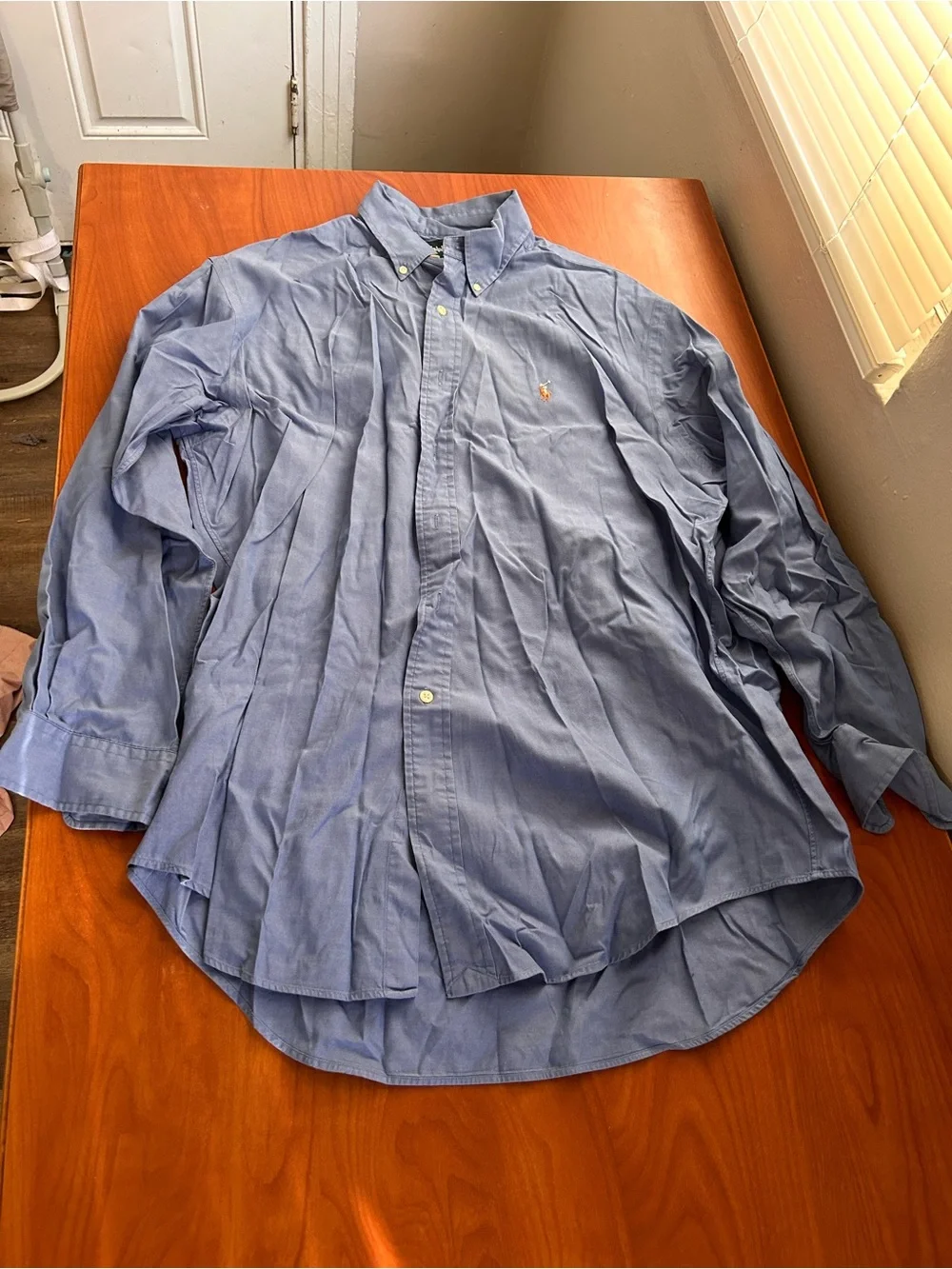 Ralph Lauren Light Blue Oxford Button-Down Shirt